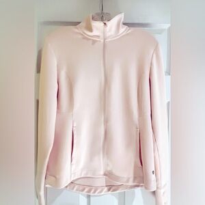 COPY - Apana Active Jacket Full Zip- Blush/Light Pink- L